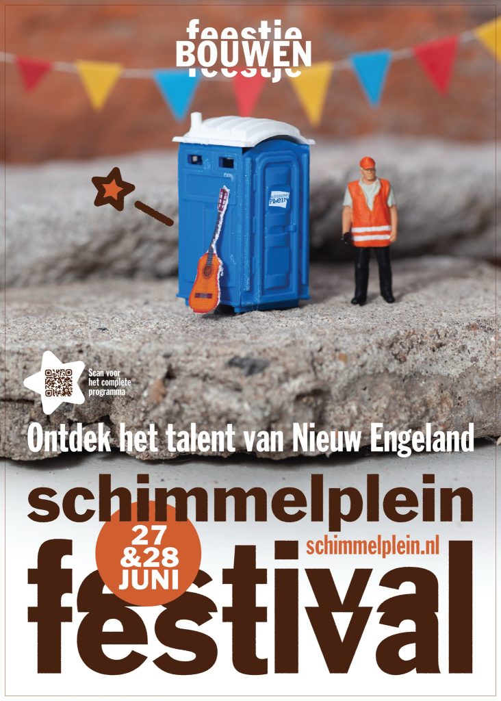 Flyer voorkant schimmelpleinfestival 2026